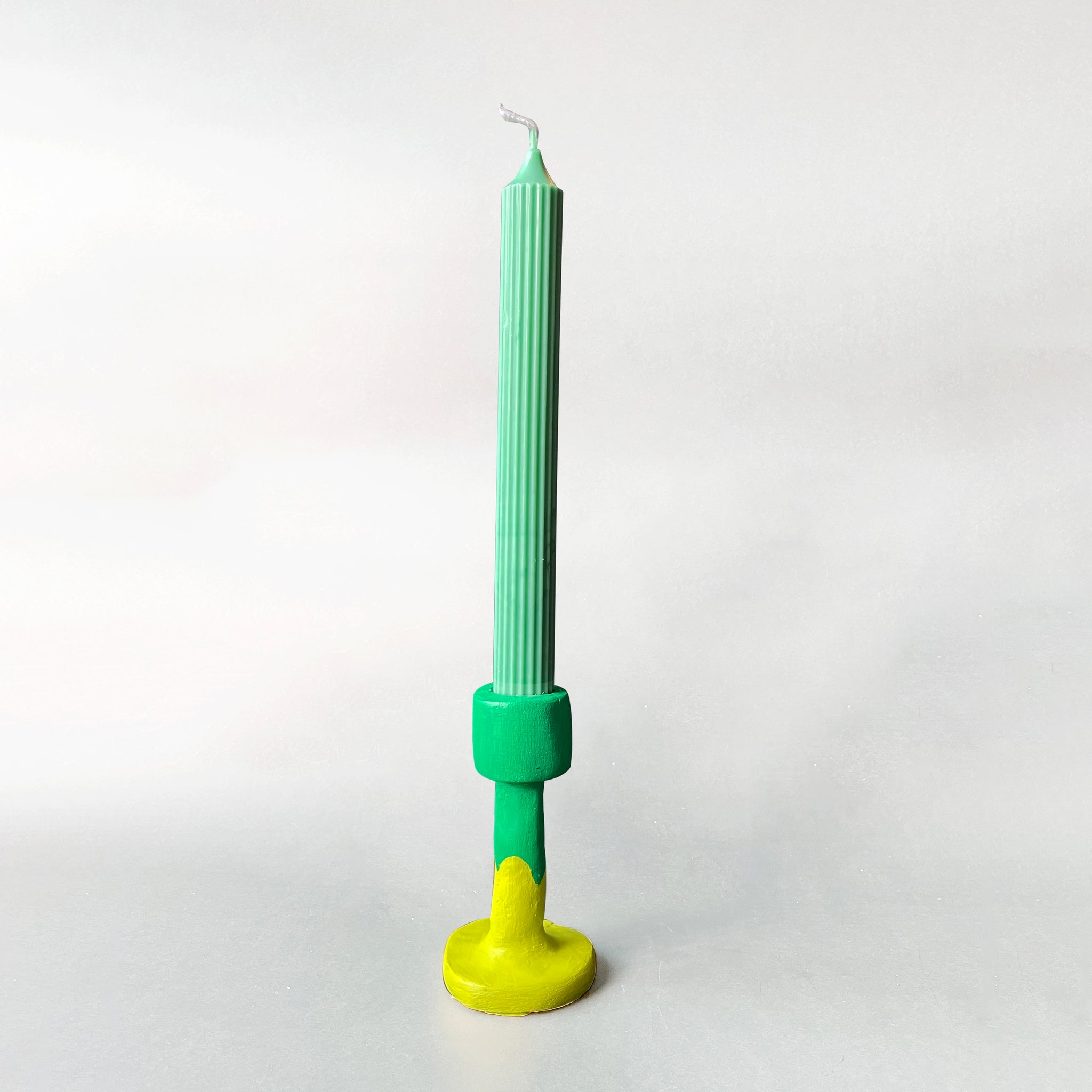 Funky Candle Holder & Candle
