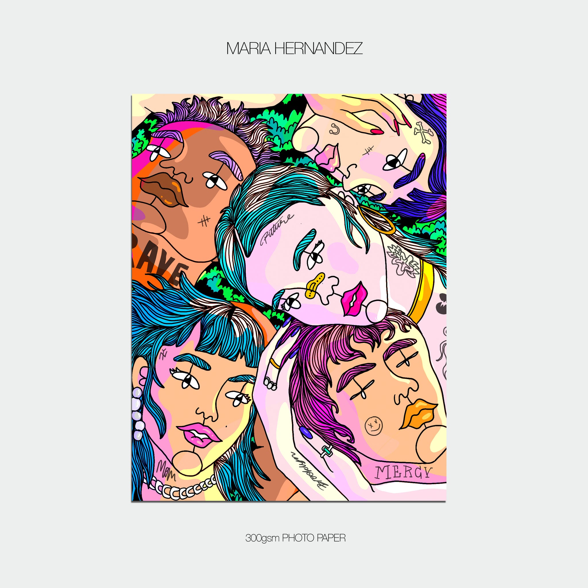 Maria Hernandez Print