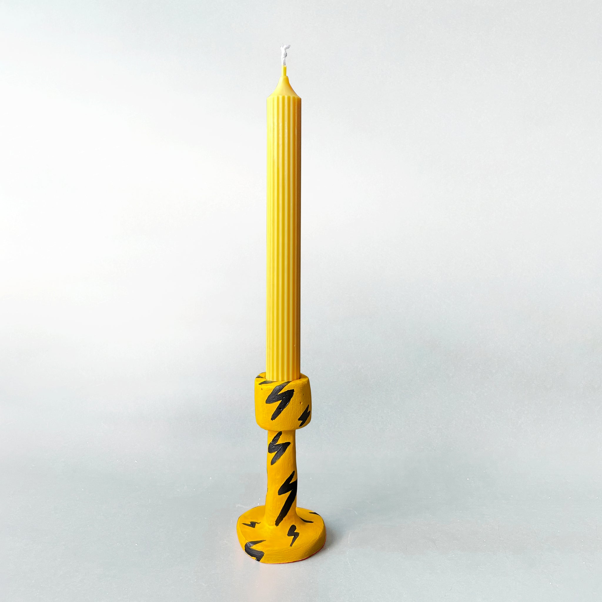 Funky Candle Holder & Candle